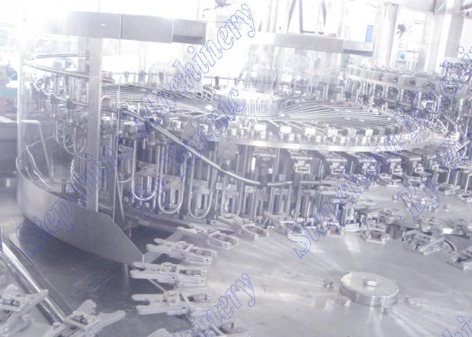 Điều khiển PLC Máy chiết rót chai nước tự động 7.5 Kw 27000B / H 500ml