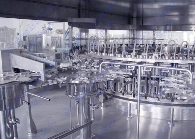 Máy chiết rót nước tự động 3 trong 1 cho sản xuất nước tinh khiết 22000 B / H